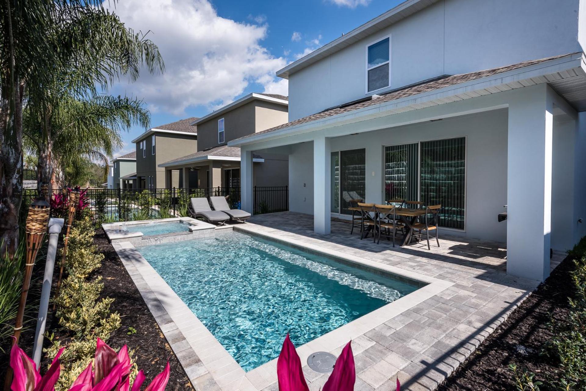 Alluring Home By Rentyl With Private Pool Near Disney - 310P Orlando Exterior photo